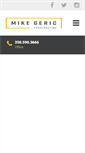 Mobile Screenshot of gericconstruction.com